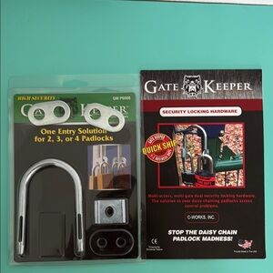 Gate Keeper Security Locking Hardware